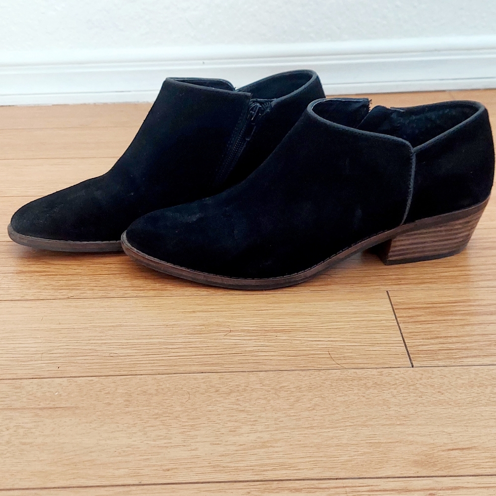 Black Suede Ankle Boots